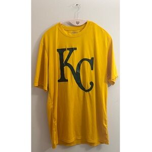 5/$15 MUST BUNDLE Port & Company Baseball KC Yellow T-Shirt